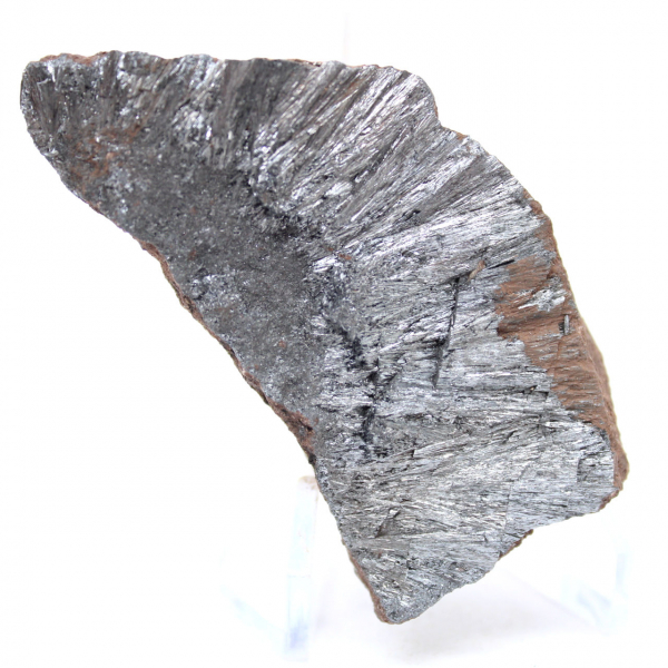 Kleines Pyrolusit-Exemplar, Kristallisation Marokko