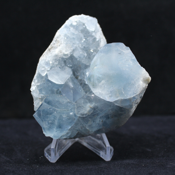 Blaue Celestin-Geode aus Madagaskar