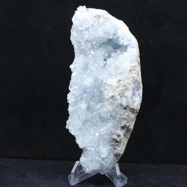 Celestit aus Madagaskar: Blaue Kristallgeode