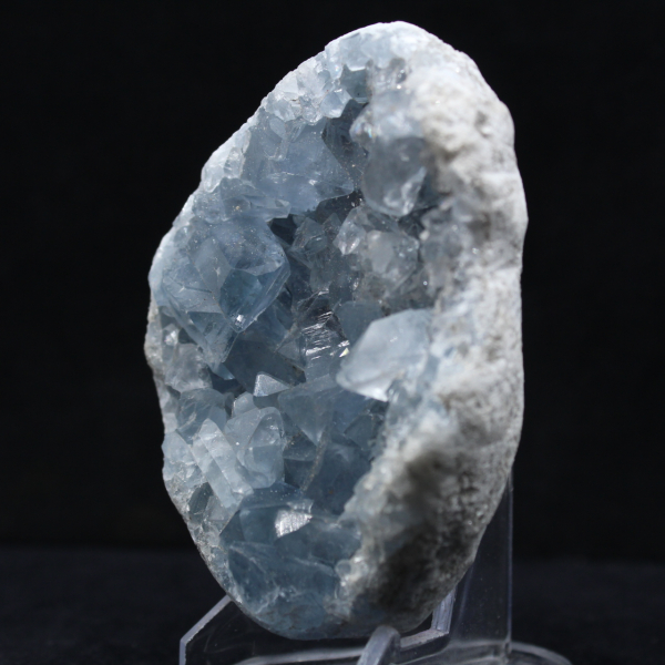 Blauer Celestit: Madagassisches mineralogisches Exemplar
