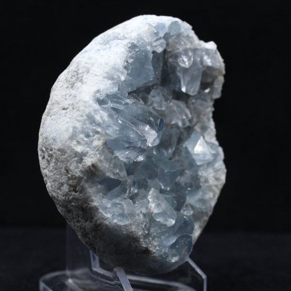 Blauer Celestit: Madagassisches mineralogisches Exemplar