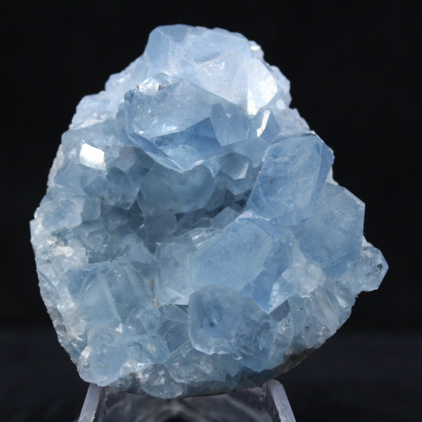 Kleiner Block aus kristallisiertem Celestin aus Madagaskar