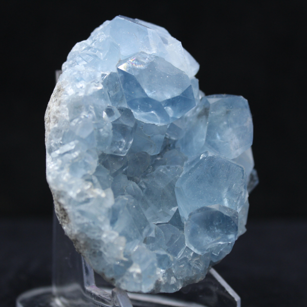 Kleiner Block aus kristallisiertem Celestin aus Madagaskar