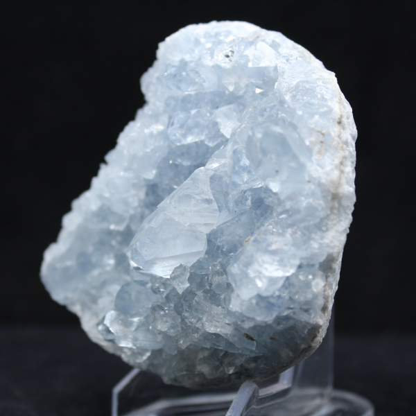 Cölestin aus Madagaskar: Druse und Kristallgruppe