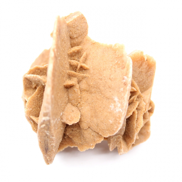 Kleine Wüstenrose Marokkos: natürliches geologisches Fragment