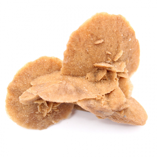 Kleine marokkanische Wüstenrose: die Strahlkraft von natürlichem Gips