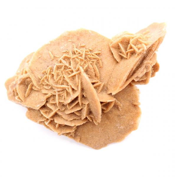 Kleine Wüstenrose Marokkos: natürliches geologisches Fragment