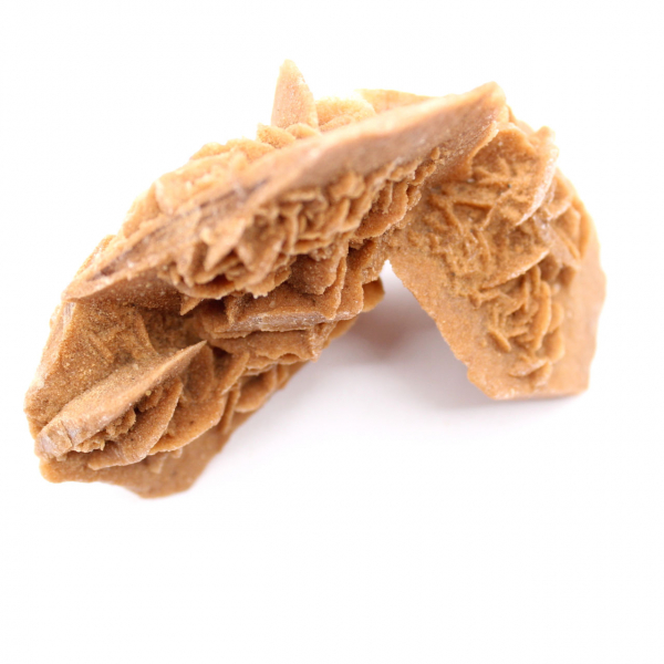 Wüstenrose Marokkos: massiver Gipskristall