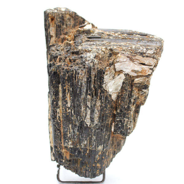 Roher schwarzer Turmalinkristall – Herkunft Madagaskar