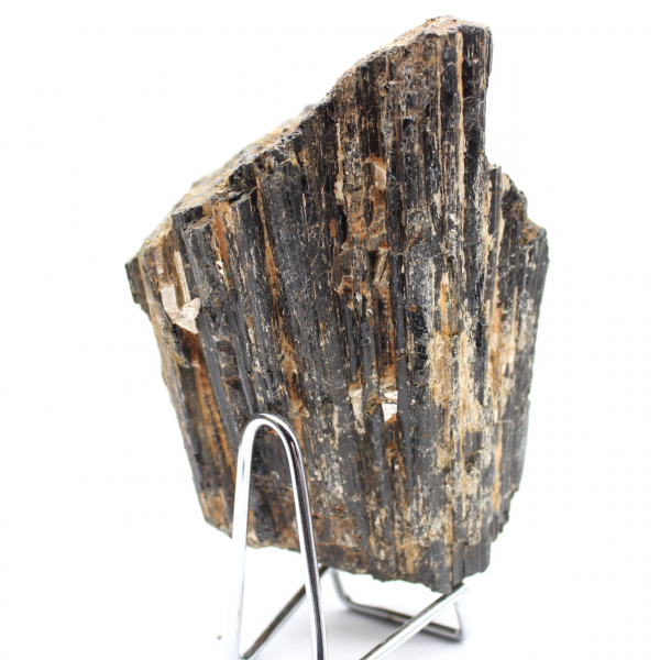 Roher schwarzer Turmalinkristall – Herkunft Madagaskar