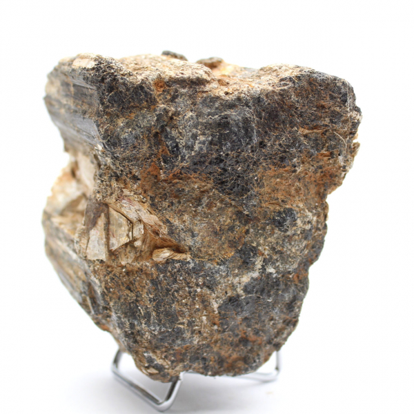 Mineralogisches Exemplar – Roher schwarzer Turmalin aus Madagaskar