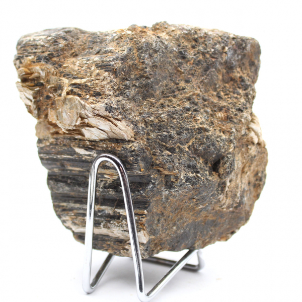 Mineralogisches Exemplar – Roher schwarzer Turmalin aus Madagaskar