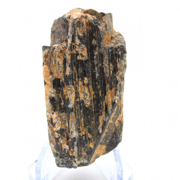 Kleiner schwarzer Turmalin aus Madagaskar – Rohprobe