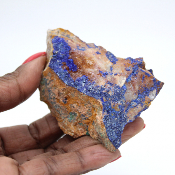 Kleines Exemplar von Malachit-Azurit