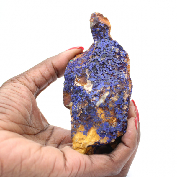 Malachit-Azurit auf Matrix