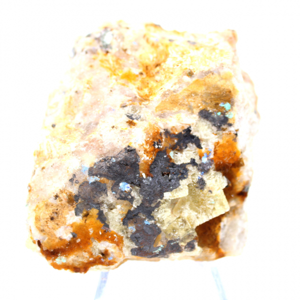 Malachit-Azurit-Kristalle Marokko