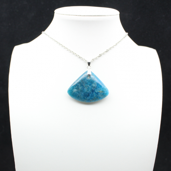 Anhänger aus blauem Apatit – Mineralogisches Exemplar aus Madagaskar