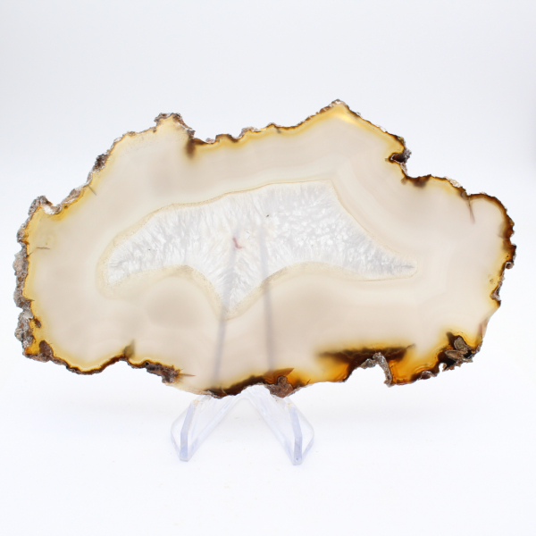 Natürliche brasilianische Achatscheibe