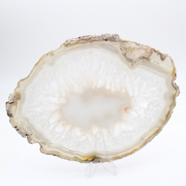 Scheibe aus gebändertem Chalcedon