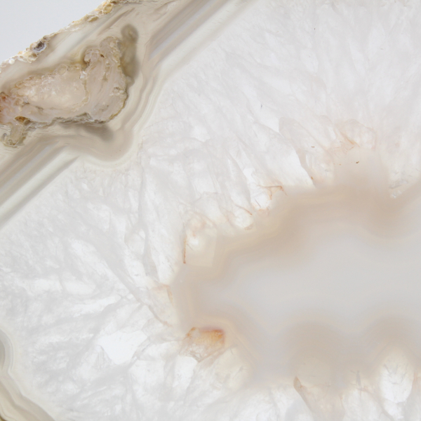 Scheibe aus gebändertem Chalcedon