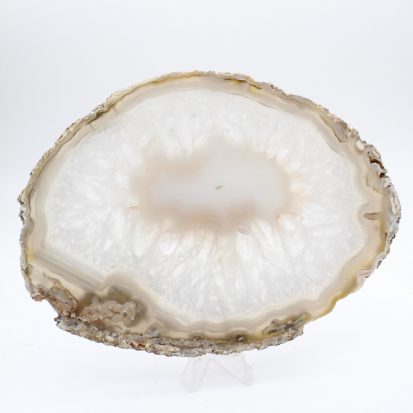 Massives Exemplar aus poliertem Achat