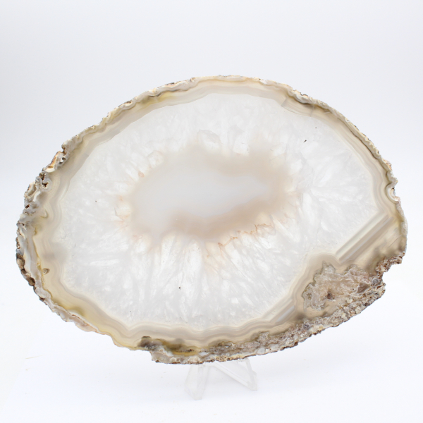 Massives Exemplar aus poliertem Achat