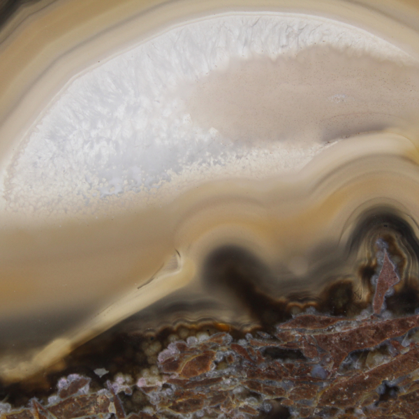 Sammlerstück: Polierter Achat