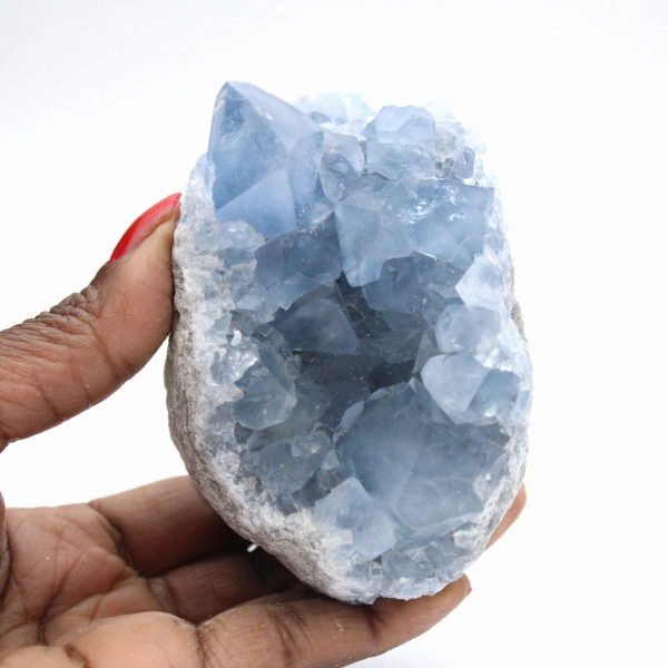 Massive Celestine-Geode aus Madagaskar