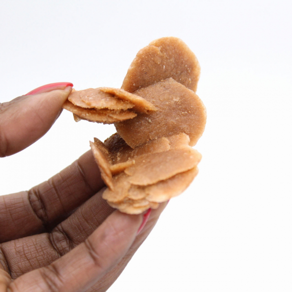 Marokkanischer Wüstenrosenkristall: Gipsfragment