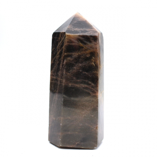 Schwarzer Mondsteinprisma – Sammler-Mikroklinfeldspat