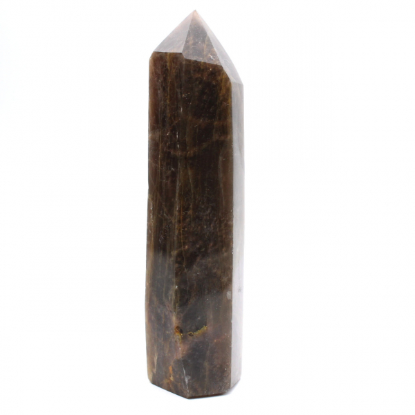 Leichtes Mikroklin-Prisma – Schwarzer Mondstein aus Madagaskar