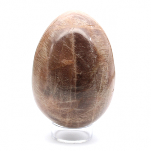 Schwarzer Mondstein – Microcline-Ei 455 g