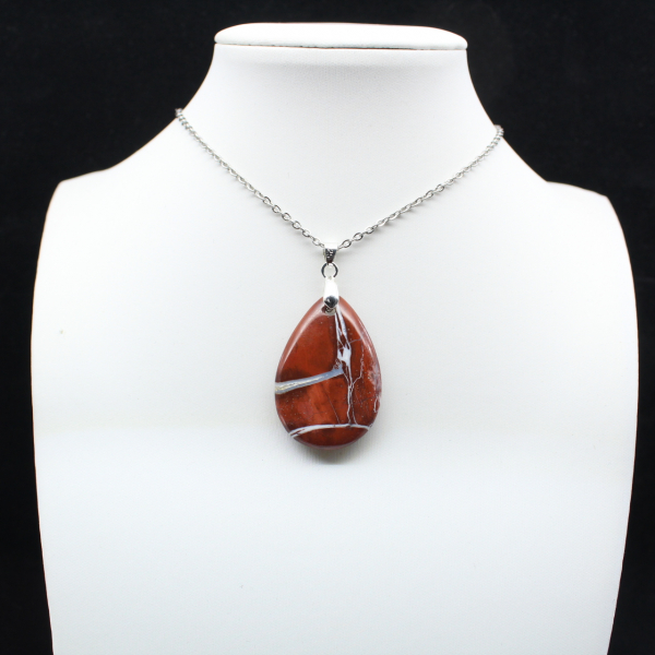 Exemplar aus rotem Jaspis aus Madagaskar