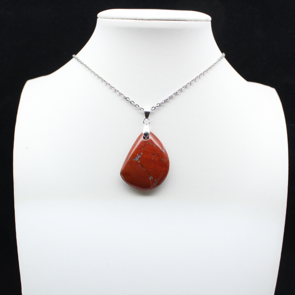 Authentischer roter Jaspis aus Madagaskar