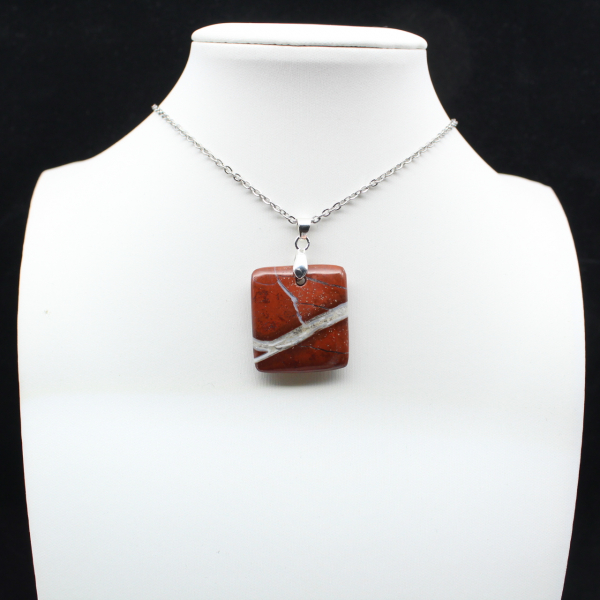 Polierter roter Jaspis aus Madagaskar