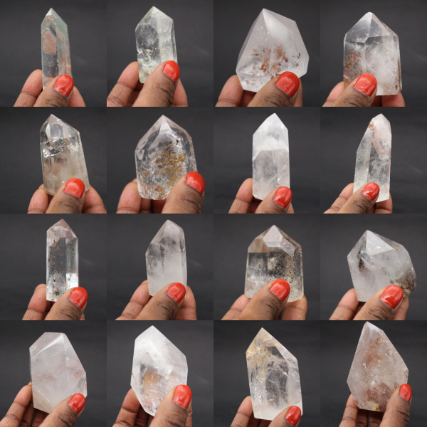 Bitterminiertes quarzprisma