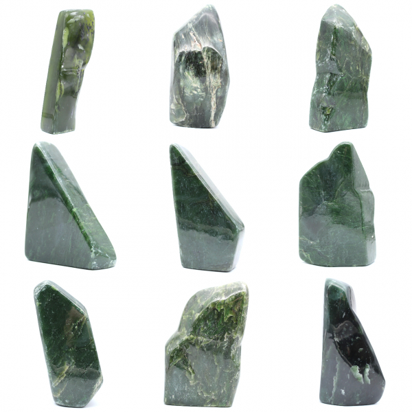 Dekorative nephrit-jade