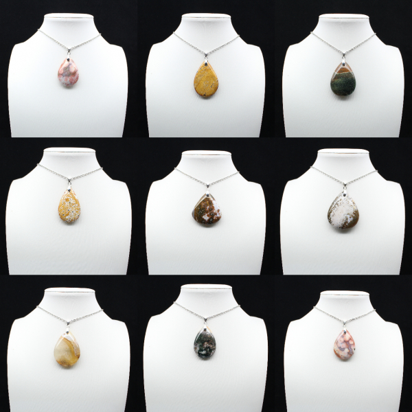 Imperial Jasper Tropfen Anhänger