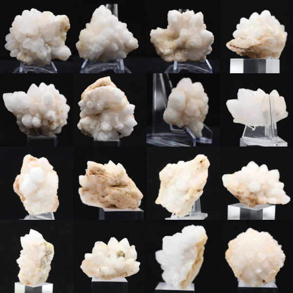 Marokkanischer Blumenquarz mit gut definierten Kristallen