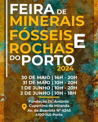 Messe für Mineralien, Fossilien und Gesteine in Porto