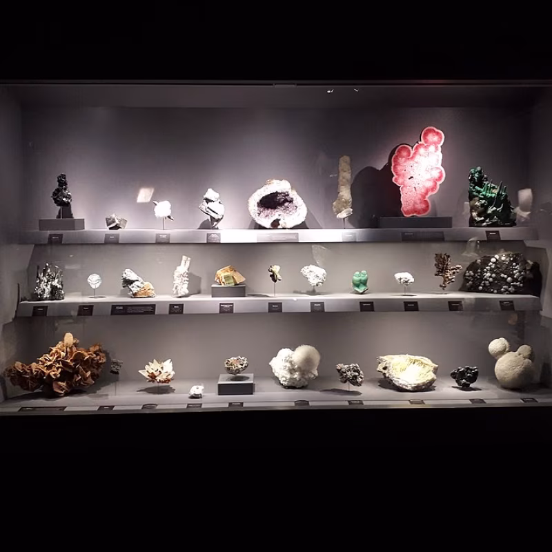 Galerie für Geologie und Mineralogie des Jardin des Plantes in Paris Museum national histoire naturelle
