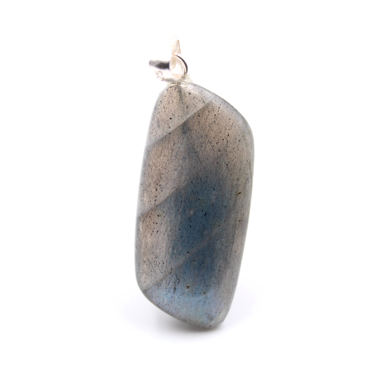 925 Sterling Silber Free Form Labradorit Anhänger