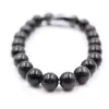 Obsidian Armband 8 mm - 0