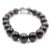 Obsidianarmband 10 mm - 0
