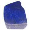 Steinblock der Lapislazuli abstrakten dekorativen Form - 0