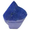 Steinblock der Lapislazuli abstrakten dekorativen Form - 0