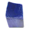 Steinblock der Lapislazuli abstrakten dekorativen Form - 0