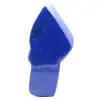 Steinblock der Lapislazuli abstrakten dekorativen Form - 0