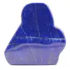 Steinblock der Lapislazuli abstrakten dekorativen Form - 0