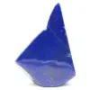 Steinblock der Lapislazuli abstrakten dekorativen Form - 0